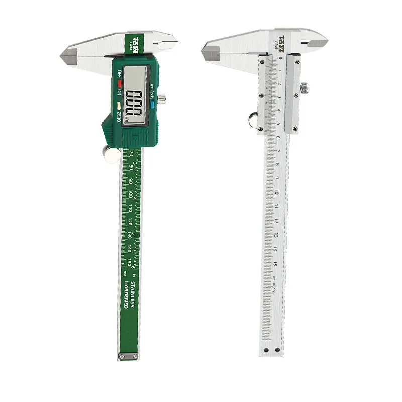 Hardware tool: mechanical scale calipers, and high‑precision electronic digital vernier calipers (small size for household use).
